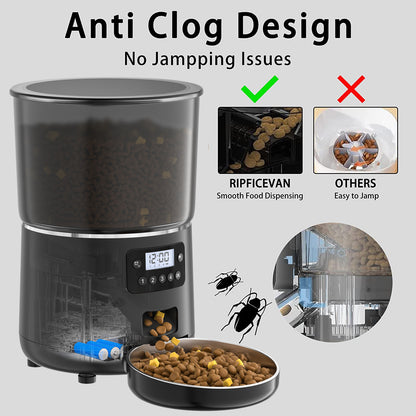Automatic Pet Feeder with App Control and Video Monitoring