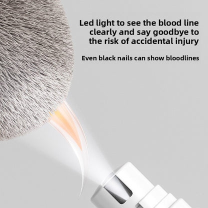 Rechargeable Pet Nail Grinder with LED Light