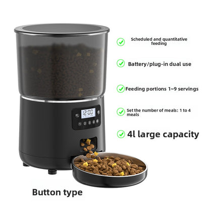 Automatic Pet Feeder with App Control and Video Monitoring